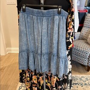 NWOT Torrid Mineral Wash Skirt